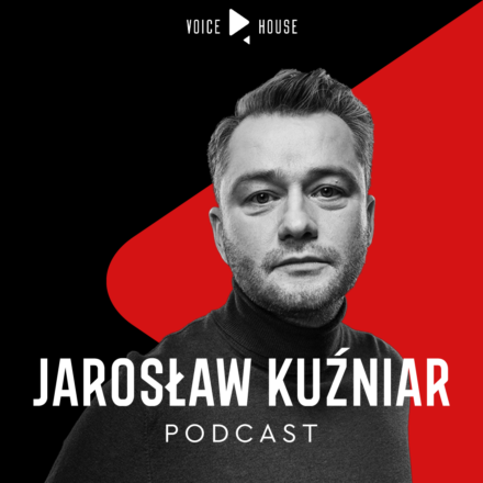 Okładka z nowym logiem dla Jarosław Kuźniar Podcast by Voice House